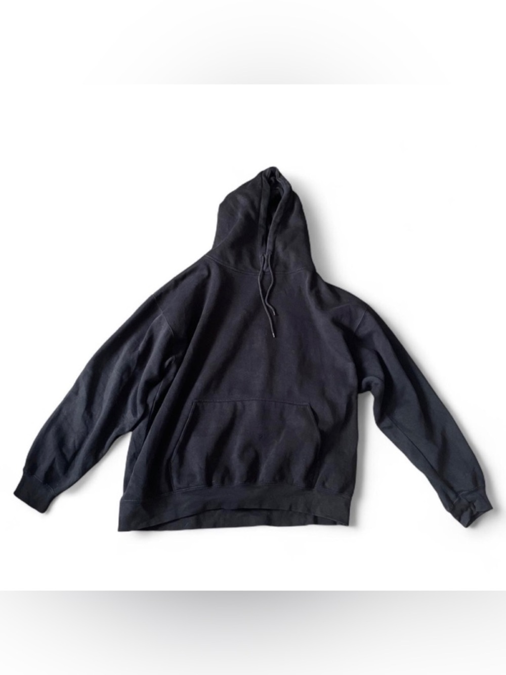 Black Pullover Hoodie Sweatshirt